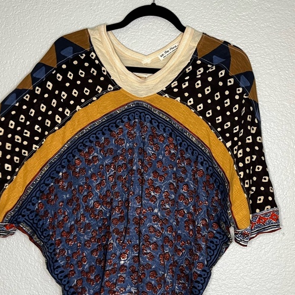 Free People Multicolor Patterned Blouse - Picture 2 of 6